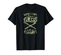 Mi Dispiace Non Posso Avere Piani con Il Mio clarinetto Maglietta