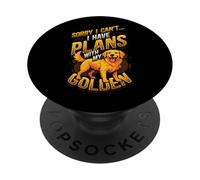 Mi dispiace non posso avere piani con il mio Golden Retriever PopSockets PopGrip Adesivo