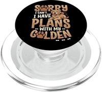 Mi dispiace non posso avere piani con il mio Golden Retriever PopSockets PopGrip per MagSafe