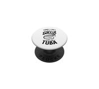 Mi dispiace non posso avere piani con la mia tuba PopSockets PopGrip Adesivo
