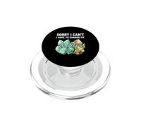 Mi dispiace non posso dover caricare i miei cristalli. Divertente amante della terra PopSockets PopGrip per MagSafe