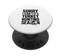 Mi dispiace non posso, è la stagione della caccia alla Turchia PopSockets PopGrip Adesivo