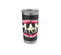 Mi dispiace non posso È la stagione di Comp Amore Cheering Cheerleading Bicchiere termico in acciaio inox doppia parete