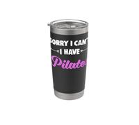 Mi dispiace, non posso fare Pilates Bicchiere termico in acciaio inox doppia parete