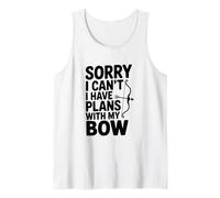 Mi Dispiace Non Posso, Ho Piani con Il Mio Arco Canotta