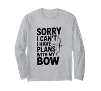 Mi Dispiace Non Posso, Ho Piani con Il Mio Arco Maglia a Manica