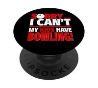 Mi dispiace non posso i miei figli avere bowling - Bowling mamma o papà PopSockets PopGrip Adesivo
