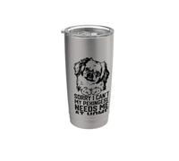 mi dispiace, non posso, il mio pechinese ha bisogno di me a Bicchiere termico in acciaio inox doppia parete