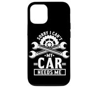 Mi dispiace Non Posso La Mia Auto Ha Bisogno Di Me Amante Di Auto Garage Meccanico Custodia per iPhone 12/12 Pro