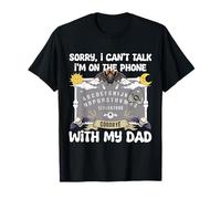 Mi Dispiace Non Posso Parlare Sono al Telefono con Mio Padre Ouija Maglietta