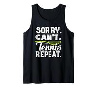 Mi Dispiace, Non Posso ripetere Il Divertimento dei tennisti Canotta