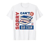 Mi Dispiace Non Posso studiare per Libri di Esame di Avvocato della Scuola di Legge Maglietta