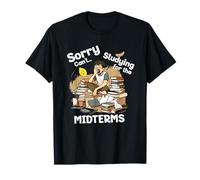 Mi Dispiace Non Poter studiare per l'esame Intermedio Studente Divertente Maglietta