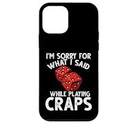 Mi dispiace per quello che ho detto gioco d'azzardo Craps Custodia per iPhone 12 mini