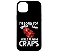 Mi dispiace per quello che ho detto gioco d'azzardo Craps Custodia per iPhone 14 Plus