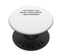 Mi dispiace per quello che ho detto quando ero Funny Sarcastic Saying PopSockets PopGrip Adesivo