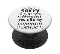 Mi dispiace se ti ho offeso con il mio buon senso PopSockets PopGrip Adesivo
