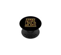 Mi dispiace Sono in ritardo (Ero in un'epopea) Odysseus Mitologia greca PopSockets PopGrip Adesivo