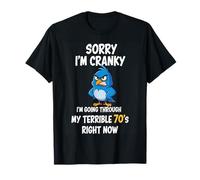 Mi dispiace Sono irritabile in Going Through My Terrible 70's Bird Fun Maglietta