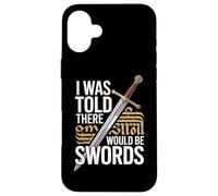 Mi è stato detto che ci sarebbe stato il Festival del Rinascimento delle Spade Custodia per iPhone 16 Plus