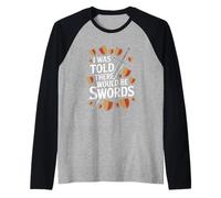 Mi è Stato Detto Che Ci Sarebbe Stato Il Festival del Rinascimento delle Spade Maglia con Maniche Raglan