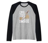 Mi è Stato Detto Che Ci Sarebbe Stato Il Festival del Rinascimento delle Spade Maglia con Maniche Raglan