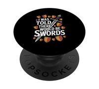 Mi è stato detto che ci sarebbe stato il Festival del Rinascimento delle Spade PopSockets PopGrip Adesivo