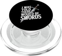 Mi è stato detto che ci sarebbe stato umorismo con le spade PopSockets PopGrip per MagSafe
