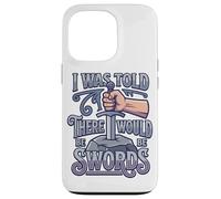 Mi è stato detto che ci sarebbero state spade divertente RPG Gamer da tavolo Custodia per iPhone 13 Pro