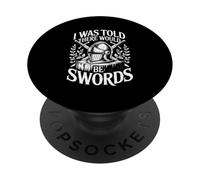 Mi è stato detto che ci sarebbero state spade PopSockets PopGrip Adesivo
