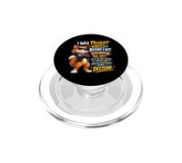 Mi è stato insegnato a pensare prima di agire divertente detto sarcastico PopSockets PopGrip per MagSafe