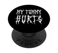 Mi fa male la pancia - Funny Heavy Metal PopSockets PopGrip Adesivo
