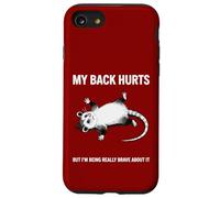 Mi Fa Male La Schiena Opossum Divertente Custodia per iPhone SE (2020) / 7/8
