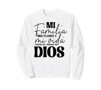 Mi Familia, Mis Planes y Mi Vida están en Las Manos de Dios. Felpa