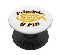 Mi fe está cimentada en Dios PopSockets PopGrip Adesivo