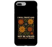Mi fiderò e non avrò paura Boho Floral Wildflower Custodia per iPhone 7 Plus/8 Plus