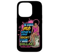 Mi ha chiesto cosa; s firma Ho detto dollaro Melanin Queen Custodia per iPhone 14 Pro