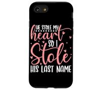 Mi ha rubato il cuore così ho rubato il suo cognome moglie sposata Custodia per iPhone SE (2020) / 7 / 8