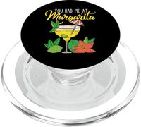 Mi hai avuto al margarita esilarante graphic design PopSockets PopGrip per MagSafe