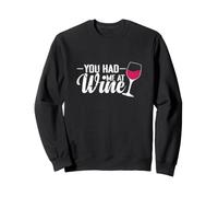 Mi Hai Avuto al Wine Felpa