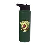 Mi hai avuto all'avocado Stainless Steel Insulated Water Bottle