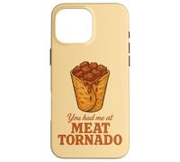 Mi hai fatto mangiare a Meat Tornado Funny Kebab & Gyro Ron Custodia per iPhone 16 Pro Max