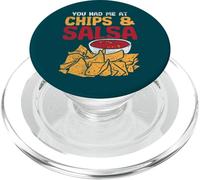 Mi hai fatto mangiare Chips & Salsa Funny Nacho PopSockets PopGrip per MagSafe