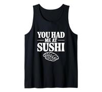 Mi Hai invitato al Sushi Funny Foodie Lover Canotta