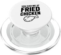 Mi hai mangiato al Fried Chicken Funny Food Lover PopSockets PopGrip per MagSafe