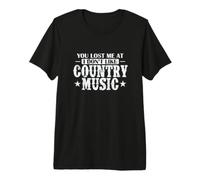 Mi Hai Perso a Non Mi Piace Country Music USA Maglietta Premium