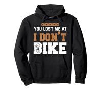 Mi Hai Perso perché Non vado in Bici Felpa con Cappuccio