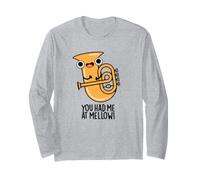 Mi Hai preso al Mellow Funny Tuba Pun Maglia a Manica