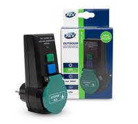 REV 0515494555 presa DI, interruttore automatico, tempo di attivazione 30 ms, 3600 W, nero