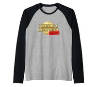 Mi identifico Come autentica identità di Espressione di sé Maglia con Maniche Raglan